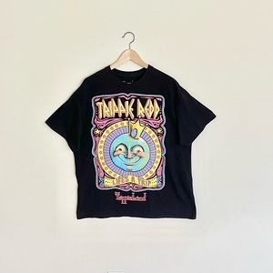 Trippie Redd King Moon Life's A Trip Cartoon Graphic Black T Shirt Adult XL